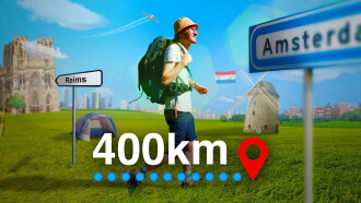 400km à pied jusqu'à Amsterdam (le plus gros défi de ma vie) Trailer