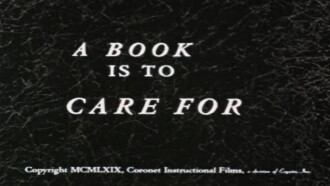 A Book Is to Care For Trailer