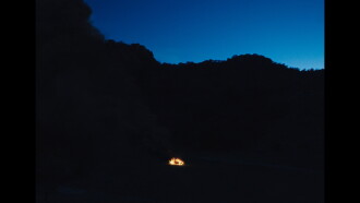 A Burning Turret Trailer