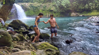 A Costa Rican Wedding Trailer