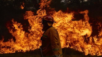 A Fire Inside Trailer
