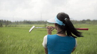 A Lady Caddy Who Never Saw a Hole in One Trailer