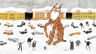 A Lynx in the Town Trailer