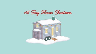 A Tiny House Christmas Trailer