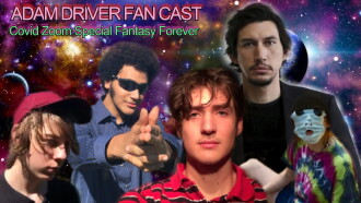 Adam Driver Fan Cast: Covid Zoom Special Fantasy Forever Trailer