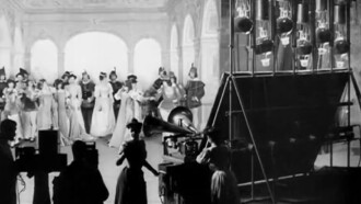 Alice Guy Films a 'Phonoscène' in the Studio at Buttes-Chaumont, Paris Trailer
