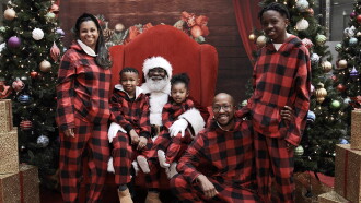 American Santa Trailer