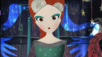 Anida and a Floating Circus Trailer