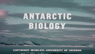 Antarctic Biology Trailer