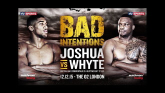 Anthony Joshua vs. Dillian Whyte Trailer