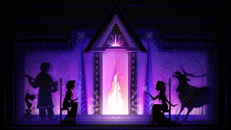 Arendelle Castle Yule Log: Cut Paper Edition Trailer