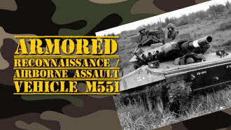 Armored Reconnaissance - Airborne Assault Vehicle M551 Trailer