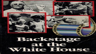 Backstage at the White House Trailer