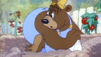 Barney Bear's Victory Garden Trailer