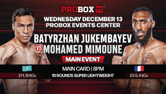 Batyrzhan Jukembayev vs. Mohamed Mimoune Trailer