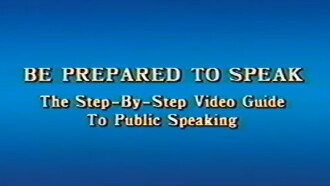 Be Prepared to Speak Trailer