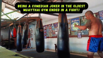 Being a Comedian Joker in the Oldest Muaythai Gym ended in a Fight! Trailer