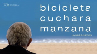 Bicicleta, cullera, poma Trailer
