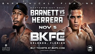 BKFC 32: Reginald Barnett Jr. vs Geane Herrera Trailer