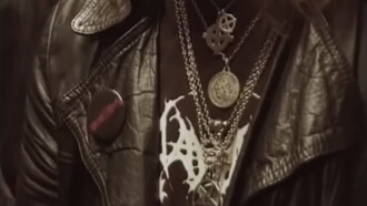 Black Metal Trailer