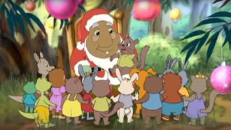 Blinky Bill's White Christmas Trailer