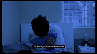 blue. Trailer