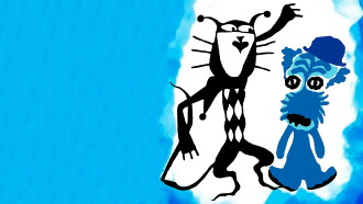 Blue Puppy Trailer