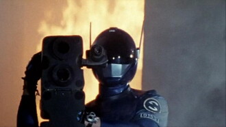 Blue SWAT Trailer