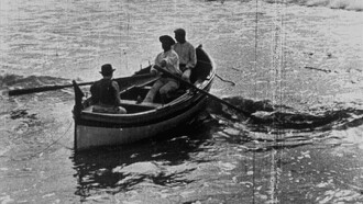 Boat at Sea Trailer