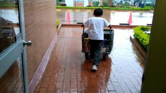 Boy in the trunk Trailer