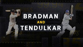 Bradman and Tendulkar Trailer