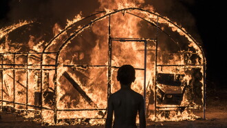 Burning Trailer