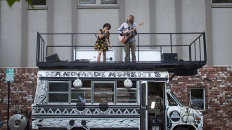 Busking Trailer
