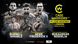 Cage Warriors 111: Webb vs. Frederick 2 Trailer
