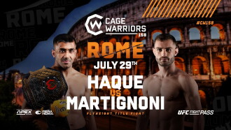 Cage Warriors 158: Rome Trailer