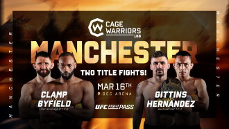 Cage Warriors 168: Manchester Trailer