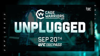 Cage Warriors 177: Unplugged Trailer