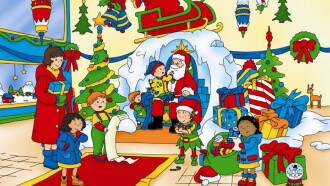 Caillou's Holiday Movie Trailer
