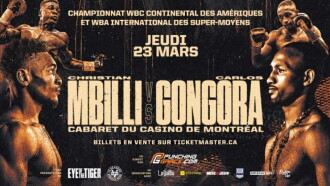 Christian Mbilli vs. Carlos Gongora Trailer