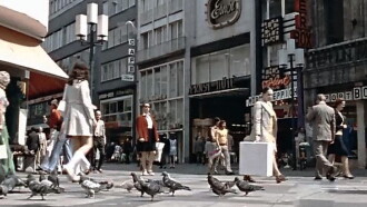 City Center and Pedestrians Trailer