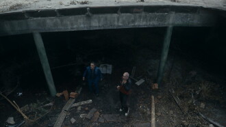 Concrete and Steel Trailer