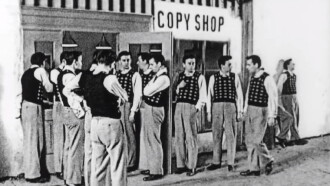Copy Shop Trailer