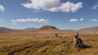 Cycling Across Mongolia Trailer