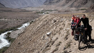 Cycling Across Tajikistan Trailer