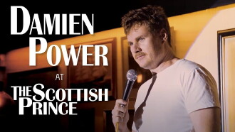 Damien Power at The Scottish Prince Trailer