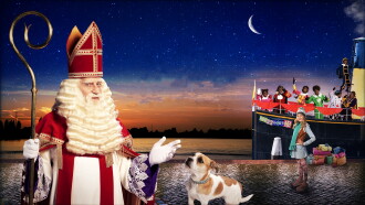 De Club van Sinterklaas & Geblaf op de Pakjesboot Trailer
