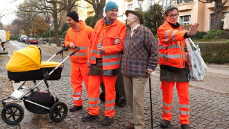 Die Drei von der Müllabfuhr - Baby an Bord Trailer