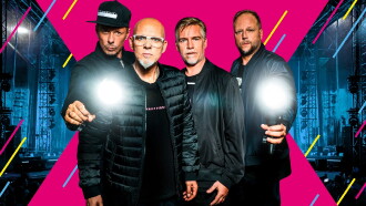 Die Fantastischen Vier auf der Digital X Trailer
