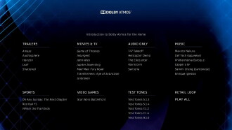 Dolby Atmos® Demo Disc 2015 Trailer