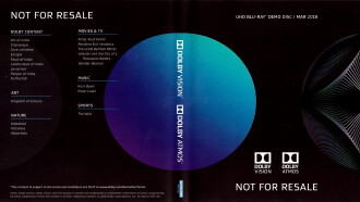 Dolby UHD Blu-ray Demo Disc/Mar 2018 Trailer